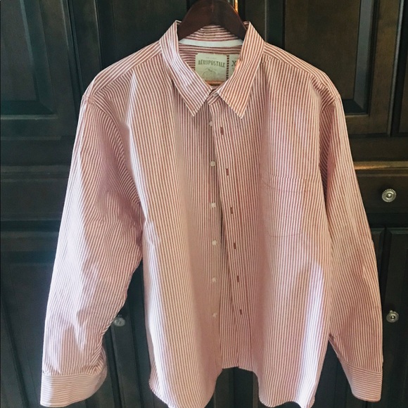 🔥 Men’s XL Aeropostale Business Casual Shirt - Picture 1 of 3